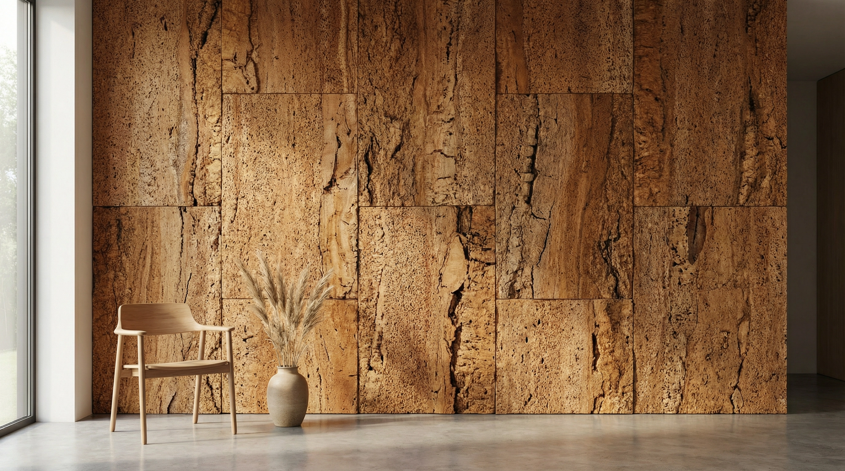 BM-009 cork wall tiles
