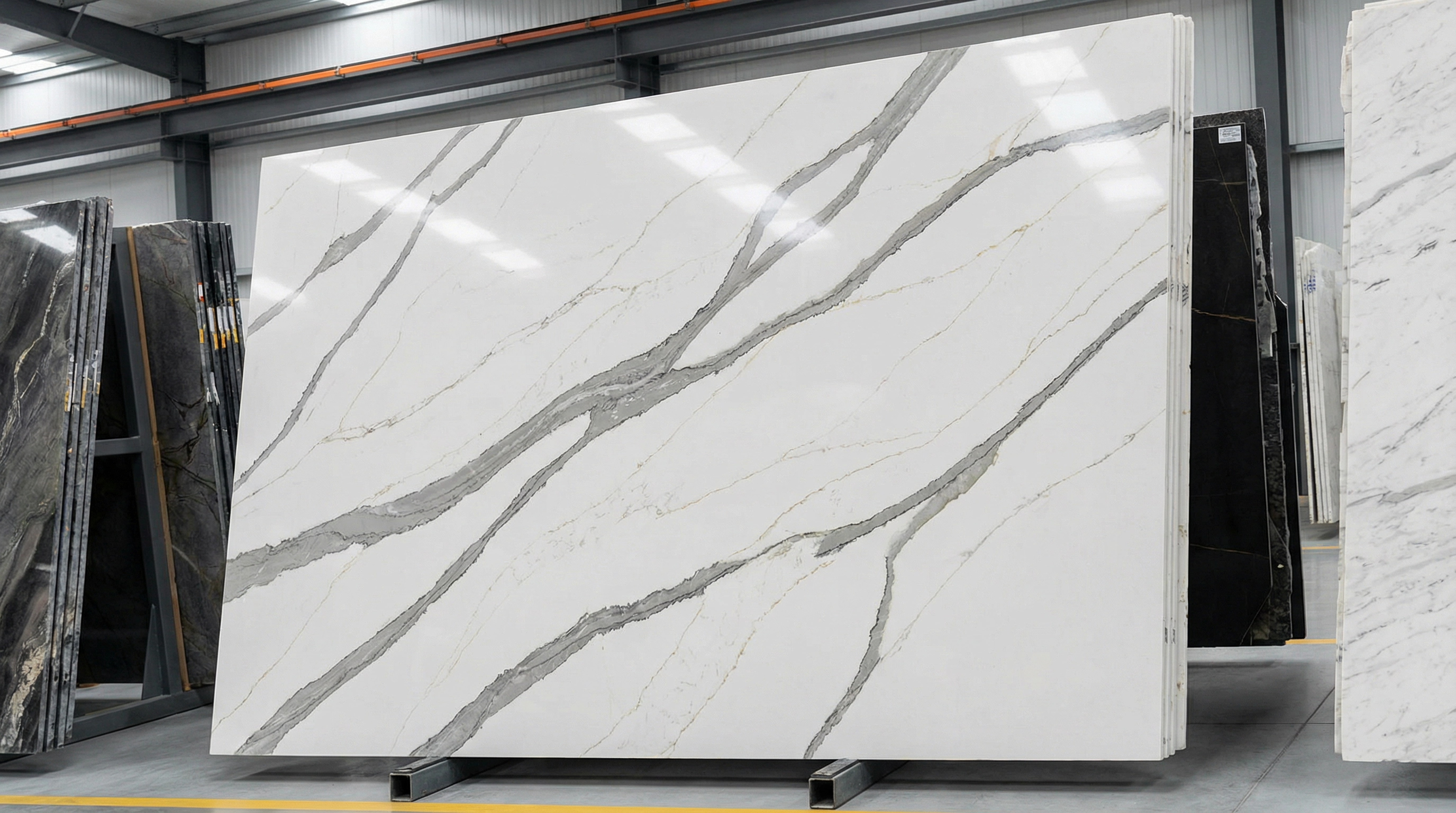BM-006 calacatta quartz surfaces